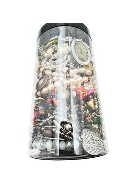 Mystery Jewelry Jar #6 Wearable Quality Pieces 2lbs Necklace Bracelet Earrings